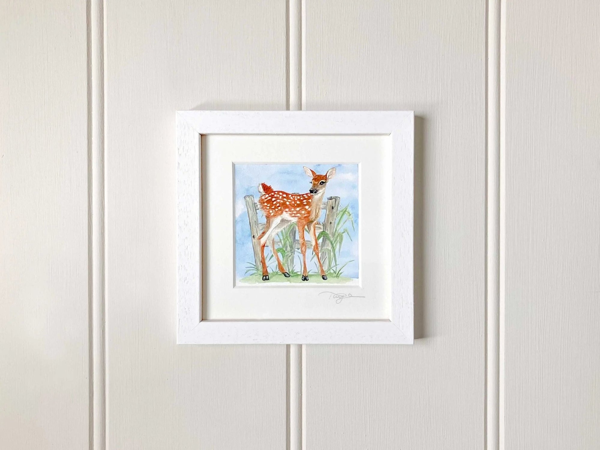 Woodland Animal Miniature Frame - fiadhandfinn