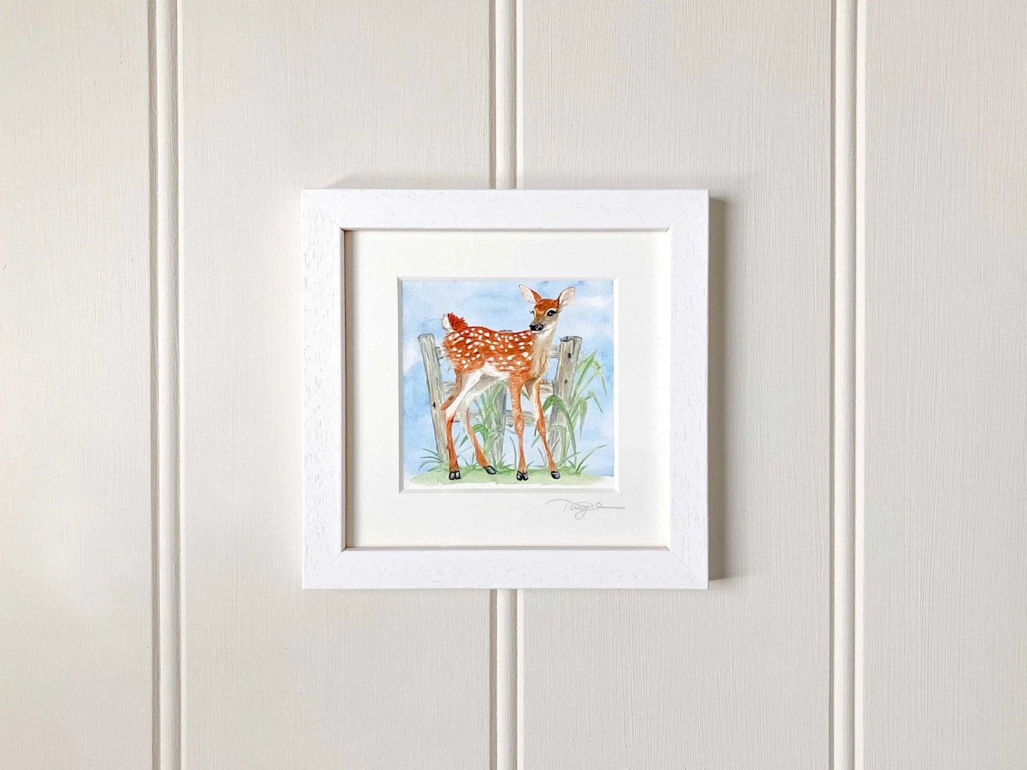 Woodland Animal Miniature Frame - fiadhandfinn