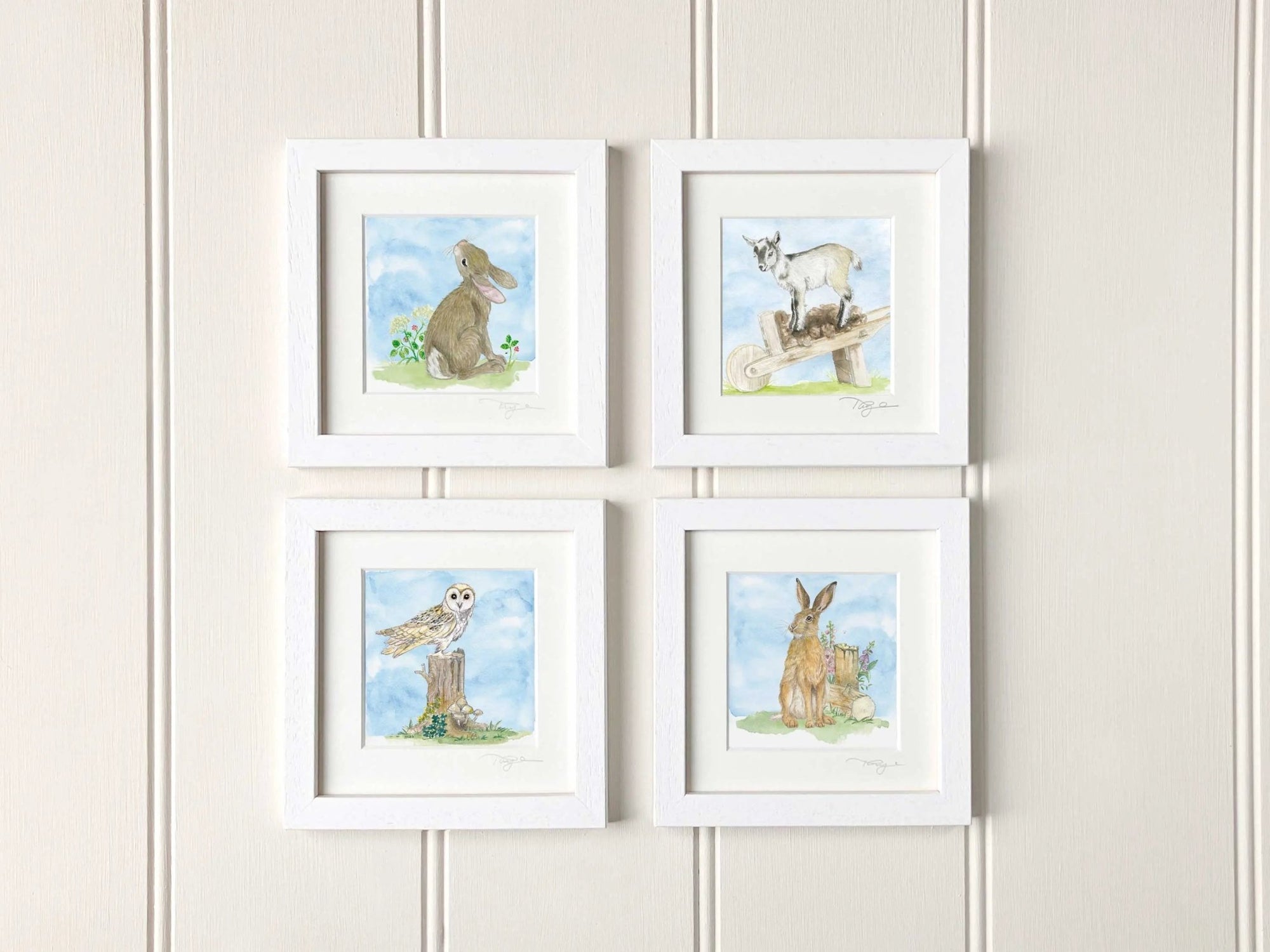 Woodland Animal Miniature Frame - fiadhandfinn