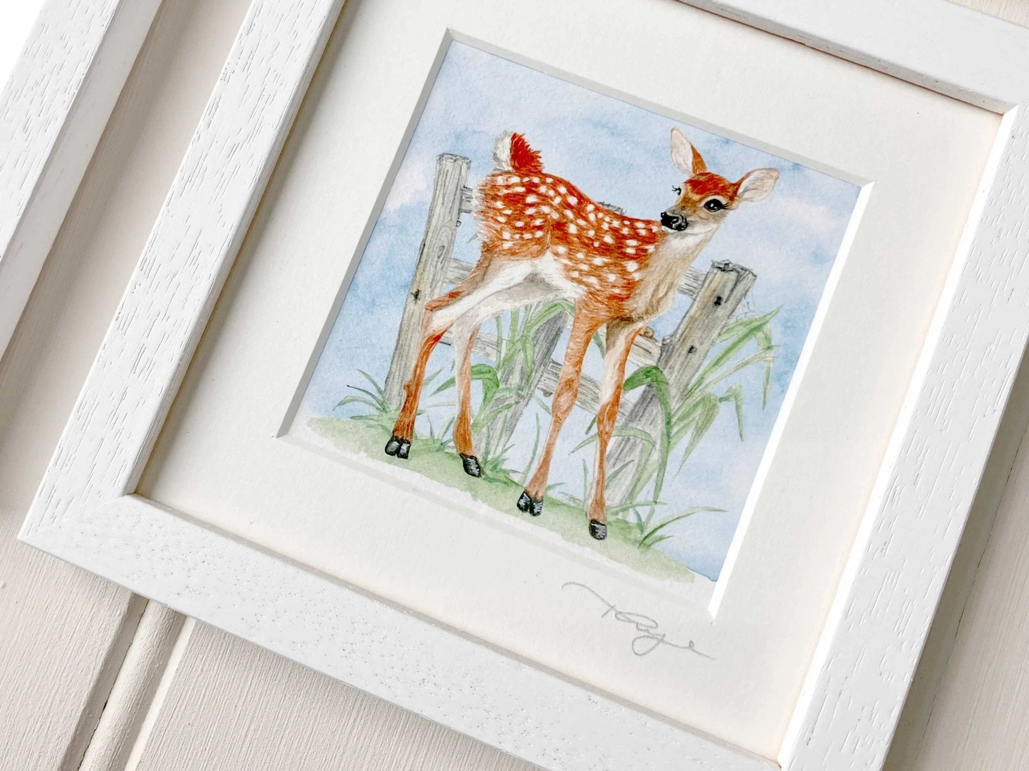 Woodland Animal Miniature Frame - fiadhandfinn