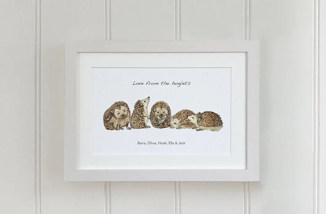 Young Animals Personalised Prints - fiadhandfinn