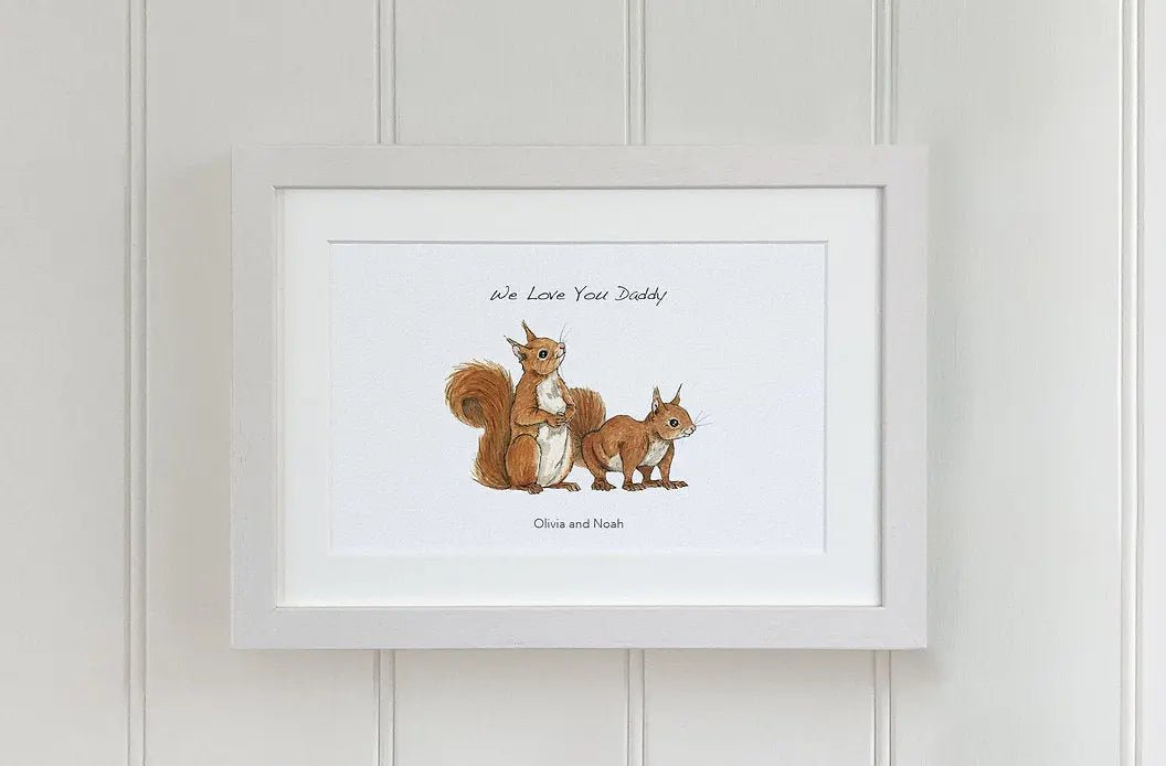 Young Animals Personalised Prints - fiadhandfinn